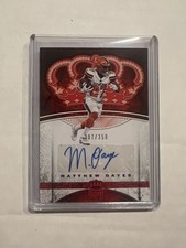 2017 Panini Preferred Crown Royale Matthew Dayes Pink Rookie Auto /350 (RC)