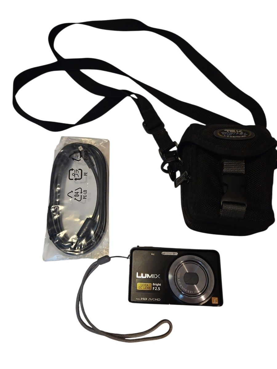 Panasonic LUMIX DMC-FX80 12.1 MP Full HD Digital Camera - LEICA