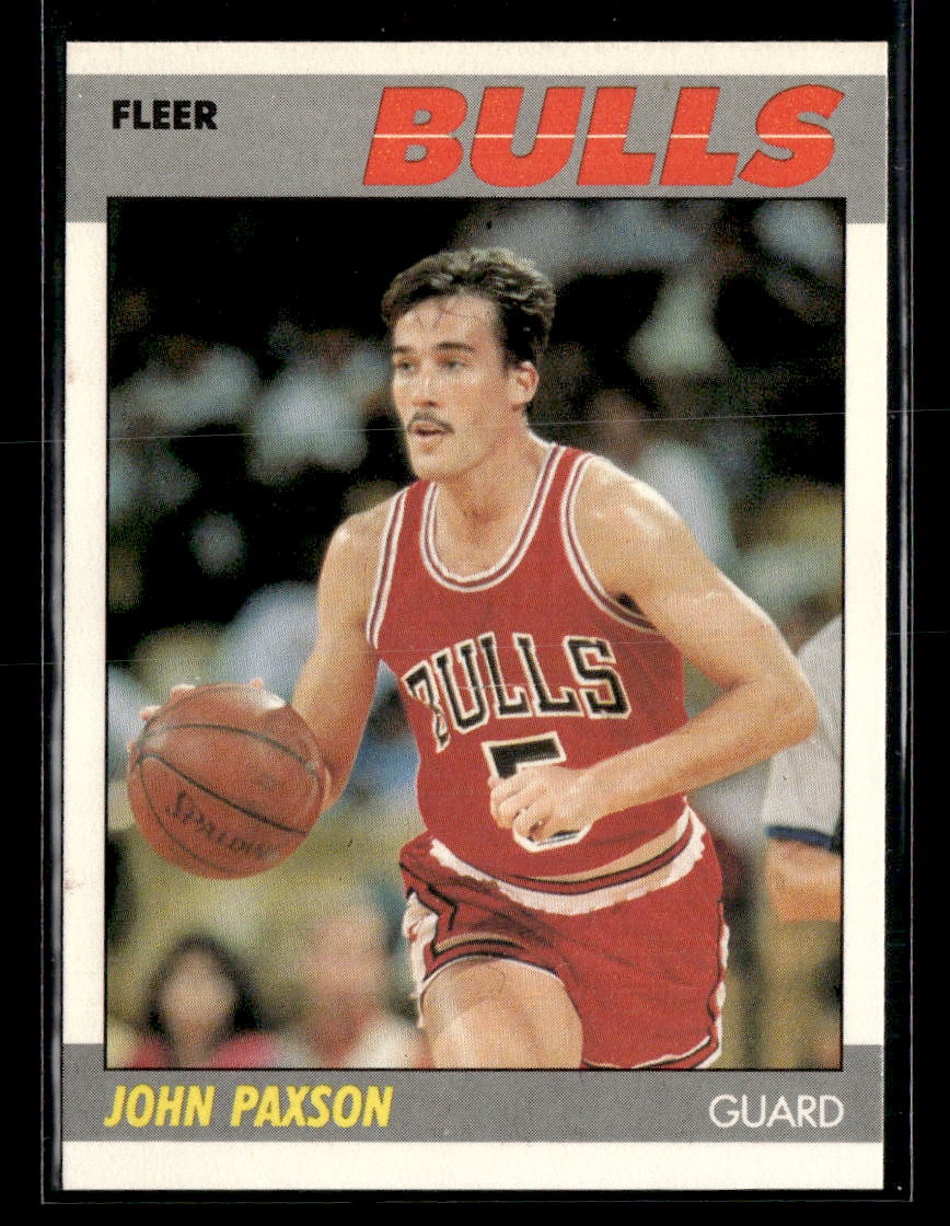 1987-88 Fleer #83 John Paxson Rookie RC