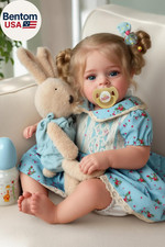 Lifelike Reborn Baby Dolls - 18 Inch Realistic-Newborn Baby Dolls Blond Girl Han