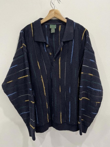 Vintage 3D Knit Cardigan sweater coogi