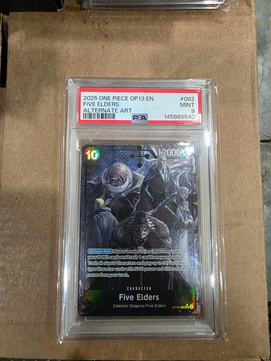 Five Elders (Alternate Art) OP13-082 Carrying On His Will Foil for