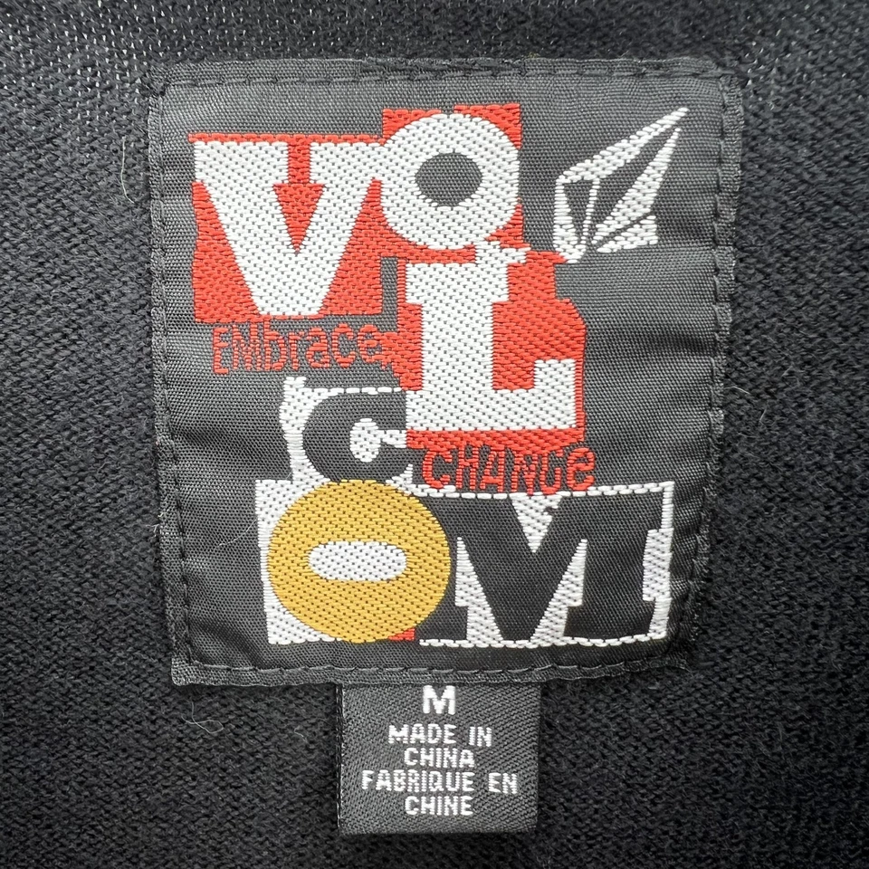 Y2K Volcom Argyle Sweater Mens Size M Volgyle Skater Preppy Academia Grunge - Image 4 of 4