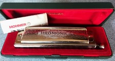 Hohner Super Chromonica 270/48 Key Of C 3 Octave Harmonica w/ Case NEW UNPLAYED