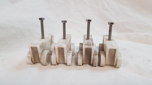 Restposten 4x Unistrut P2750/1 Kanal M6 Nylon Trolley Rollen - Bild 2 von 11