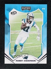 2021 Panini Playoff 2nd Down 42/50 Robby Anderson #160 0ma6
