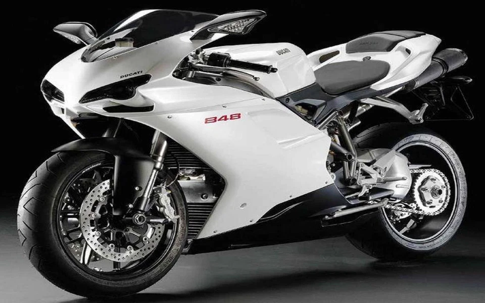 Carenado de plástico Ducati 848 1098 1198 2008-2013 cubierta panel de moldura Foto 2 de 4