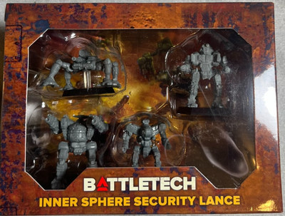 Inner Sphere Security Lance (Battletech) NEW Catalyst 35754 / Topps