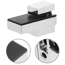 4 Pcs Glass Shlef Bracket Clamp Support Shelf Fixing Clip Accessory