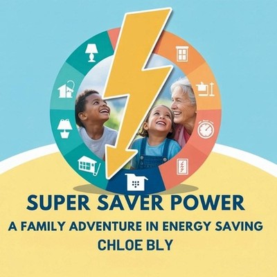 Super Saver Power: A Family Adventure in Energy Saving by Chloe Bly Paperback Bo