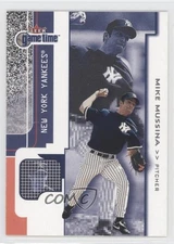 2001 Fleer Game Time Mike Mussina #73 HOF