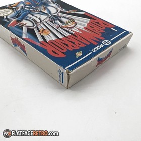 Robo Warrior Game and Cardboard Box Only NES Nintendo NES Authentic