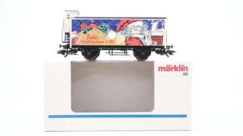 Märklin H0 31968 Kühlwagen (Frohe Weihnachten 1993) mit Bremserhaus  Gk 10 | Condition: Gebraucht