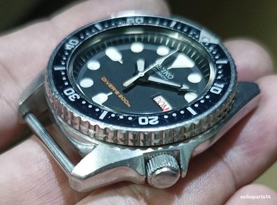 717/ 稼働 7S26-0030 セイコー SKX013 グリーン ダイバー SEIKO SKX013 MEDIUM 200m DIVER 7S26-0030 ALL ORIGINAL HEAD YEAR