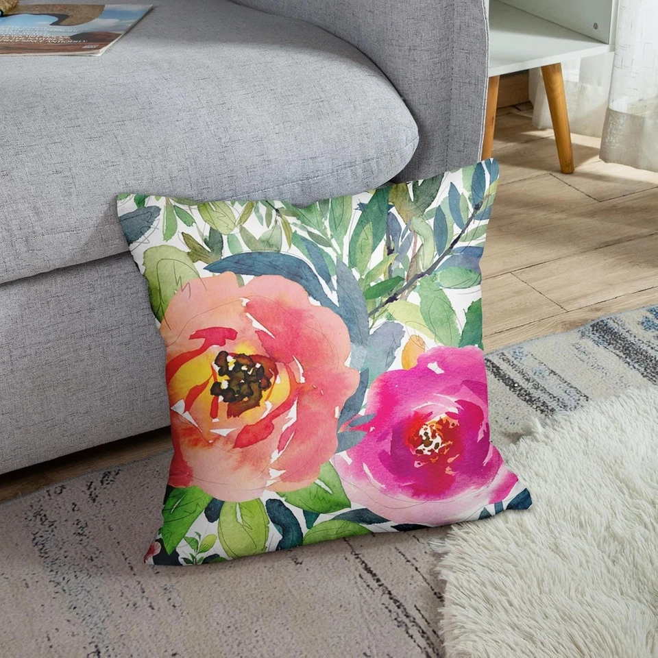 Emvency Throw Pillow Cover Colorful Bohemian 18 x 18 (Pack of 1), Multi 1 - Image 2 of 4