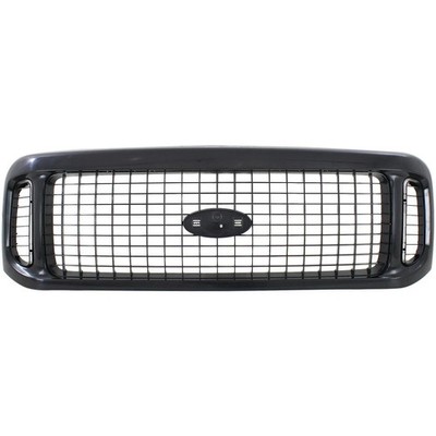 For 2000-2004 Ford Excursion Sport Front Grille Assembly Black Frame FO1200449