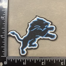 DETROIT LIONS IRON ON EMBROIDERED PATCH