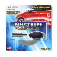 Sharpline Prostripe Pinstriping Tape Single Stripe : 1/8 in. x 40 ft. Chrome 