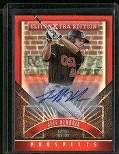 2015 Panini Elite Extra Edition #124 Jeff Hendrix Autographed Prospects