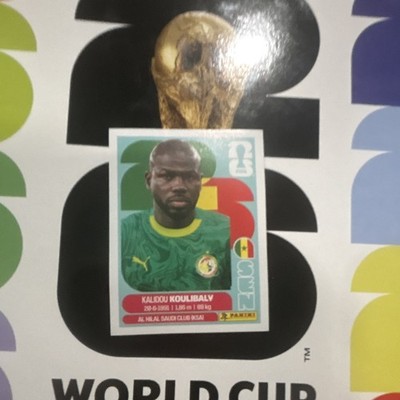 Panini FIFA World Cup 2022 SEN 8 Kalidou Koulibaly Senegal Sticker