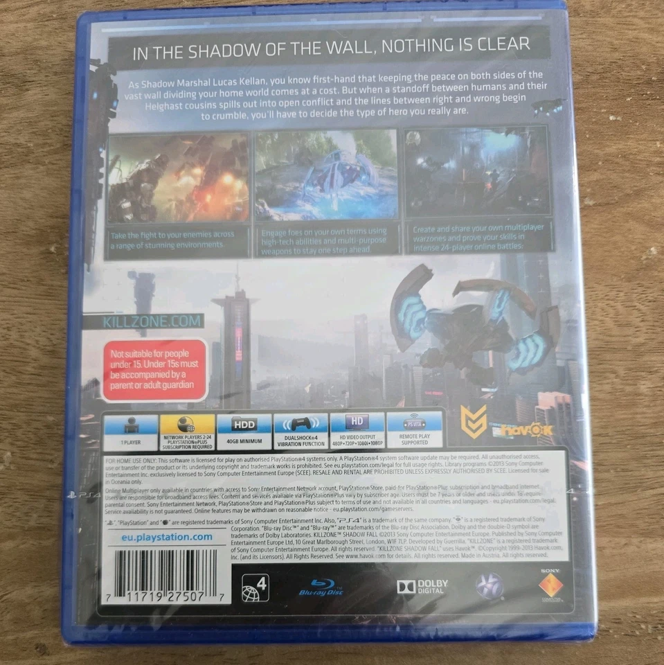Killzone - Shadow Fall - PlayStation 4 -  Brand New & Sealed!  - Image 2 of 3