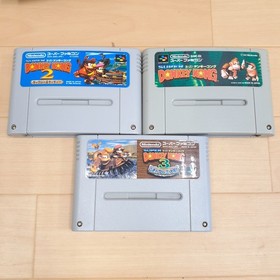 Nintendo Super Famicom Console Bundle 12 games 2 controllers & cables Japan SNES