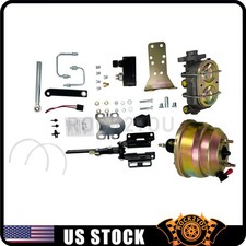 8 Dual Power Brake Booster 1 Master Cylinder Prop For 1957-1972 Ford Truck 8 Dual Power Brake Booster 1 Master Cylinder Prop For 1957-1972 Ford Truck