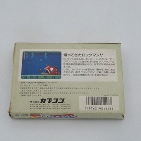 Rockman 2 Famicom software with box, no manual
