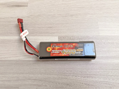 Gens Ace 2s Lipo Akku Hard Case 4000 - 25C - ROAR Approved - Mugen HPI LRP