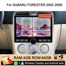 10.8 For Subaru Forester 2002-2008 Radio Car Stereo Android 15 Gps Navi Wifi Bt