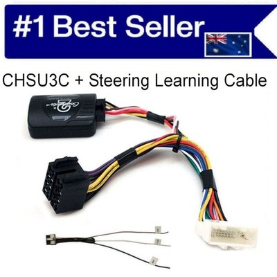 for SUBARU XV 2012-2015  STEERING WHEEL INTERFACE + LEARNING CABLE AERPRO CHSU3C