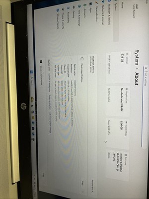 HP ProBook 450 G6 15.6'' Laptop  Core i5-8265U 1.60GHz 8GB RAM 256GB