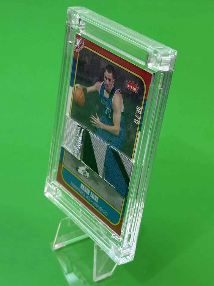 2024-25 Jersey Fusion Rookie Edition #KL311 Kevin Love Triple Jersey Patch 8/10! - Image 3 of 4