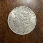 1890 S Morgan Dollar VF Very Fine 90% Silver $1 US Coin Collectible