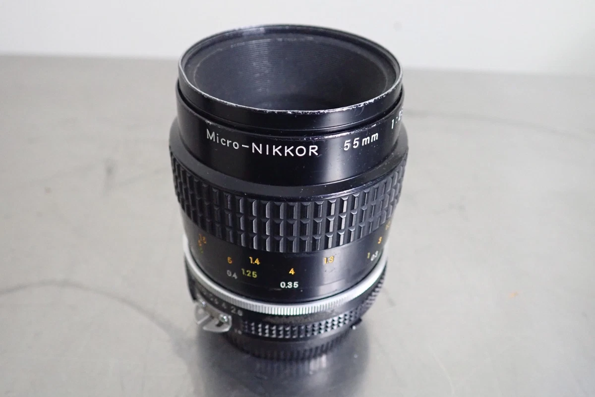 Nikon FM2 シルバー　Micro-Nikkor 55mm f/2.8S Amazon.com : Nikon 55mm f/2.8 Micro Nikkor Lens AIS IMP : Camera
