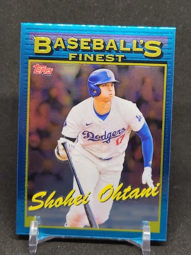 2024 Topps Finest #93-5 Shohei Ohtani - What if Prototypes - Los Angeles Dodgers