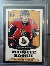 O-Pee-Chee 2018-19 Marquee Rookie Christian Wolanin #524 Retro Black /100