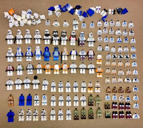 Lego Star Wars clone troopers Minifigure Lot, (!READ DESCRIPTION!)