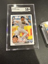 2023 Topps Series 1 Oswald Peraza #94 Rookie SGC 10 New York Yankees