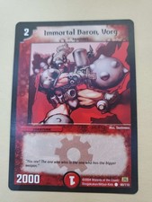 2004 wizards of the coast Duel Masters - Immortal Baron, Vorg 80/110 LP