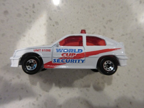 1995 Matchbox Opel Kadett World Cup Police Security Car Diecast Toy Race Car - Picture 6 of 6