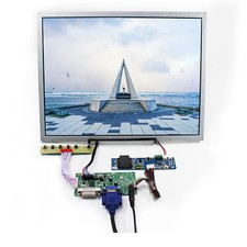 DVI VGA LCD Controller Board 12.1 in 1000cd High Brightness 1280x800 LCD Screen