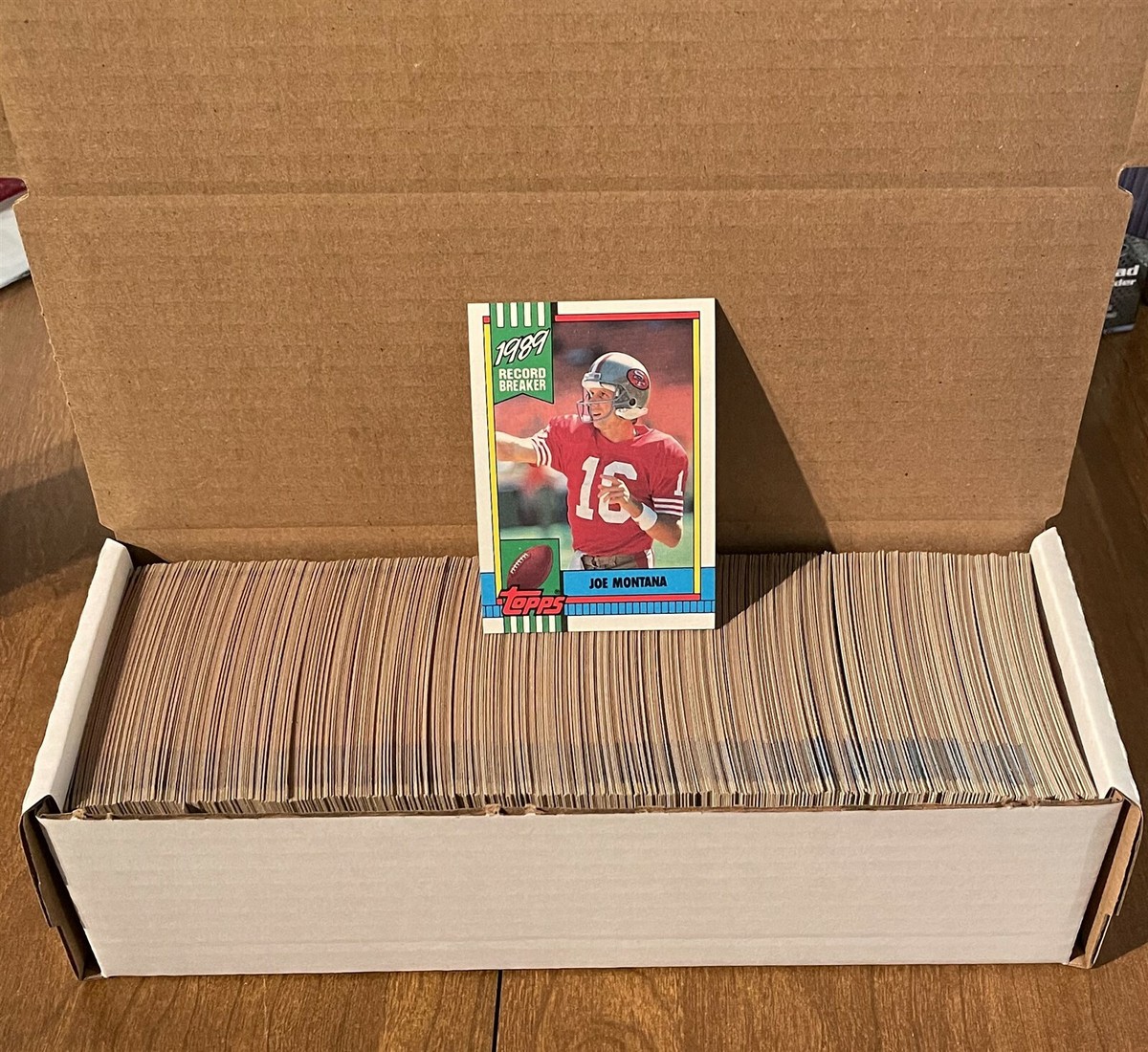 1990 Topps Football Complete Set #1-528 Nm/mt+ | eBay