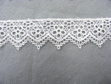 Guipure White Trim - 1.9 mts 10003 