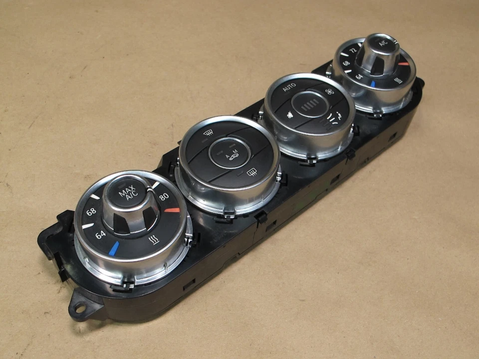 🥇09-16 BMW E89 Z4 AUTOMATIC A/C HEATER CLIMATE CONTROL SWITCH PANEL OEM - Image 3 of 4