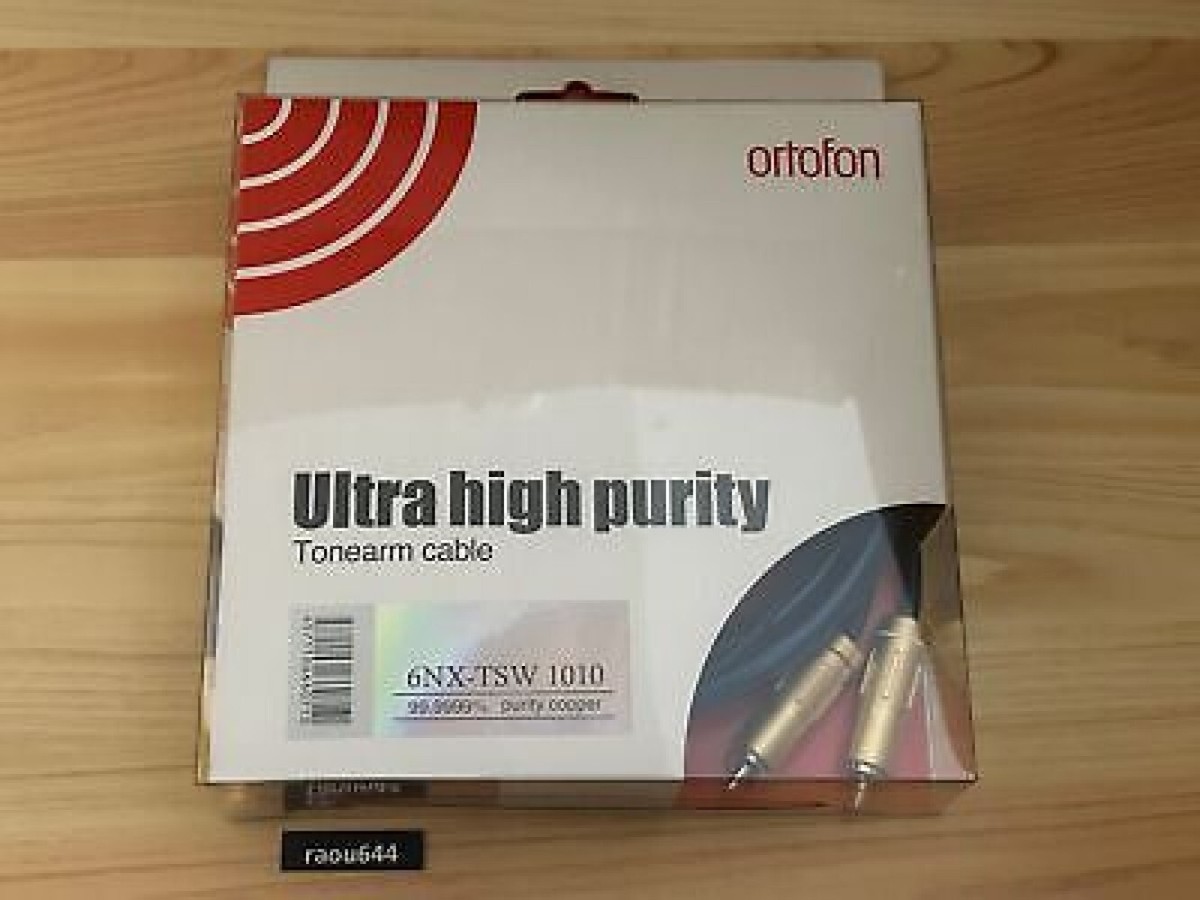 ORTOFON 6NX-TSW1010/1.2m Ultra High Purity Tonearm Cable ORTOFON 6NX-TSW1010/1.2m Ultra High Purity Tonearm Cable