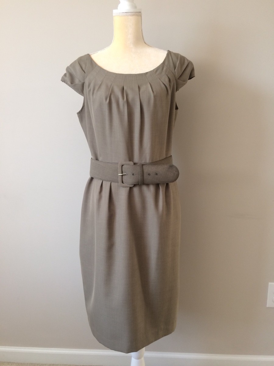 white christmas dresses Cream Poplin Long Sleeve Short Dress main image 1