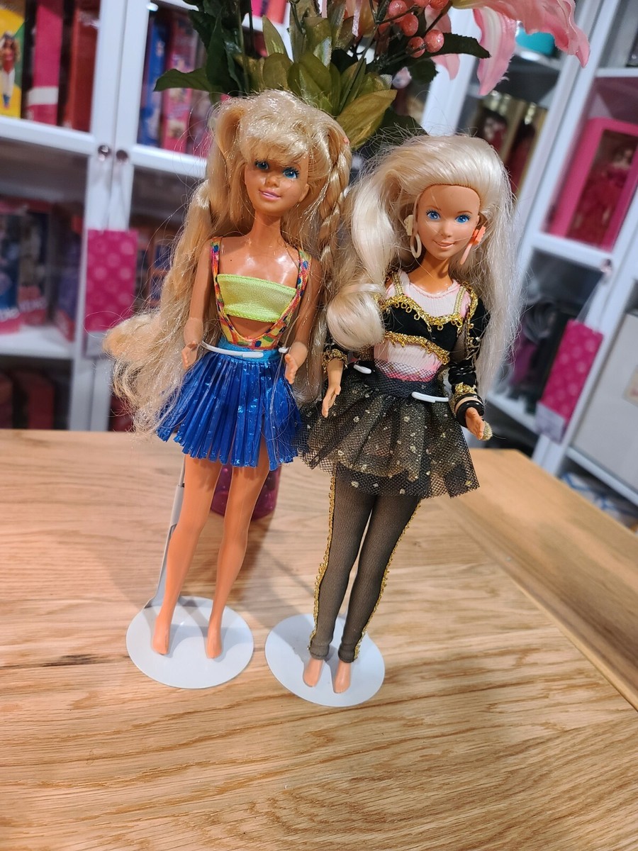 1990 HAWAIIAN FUN & TEEN SCENE JAZZIE BARBIES! | eBay