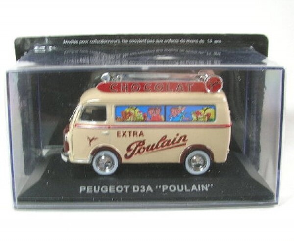 Peugeot D 3 A Poulain Chocolate 1:43 Altaya