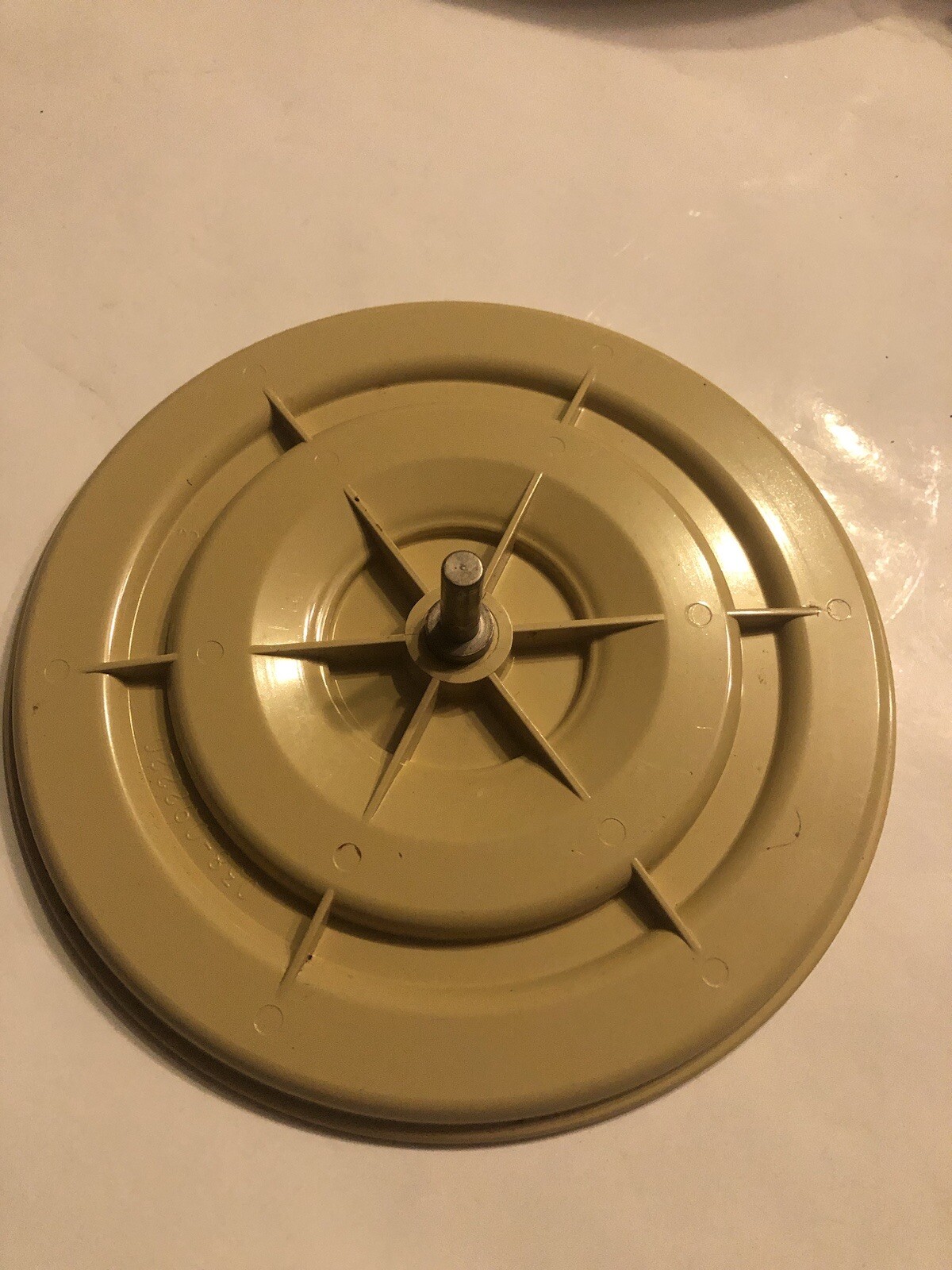Vintage Sunbeam MixMaster Stand Mixer Harvest Gold Turntable 1 7a 1 8a 